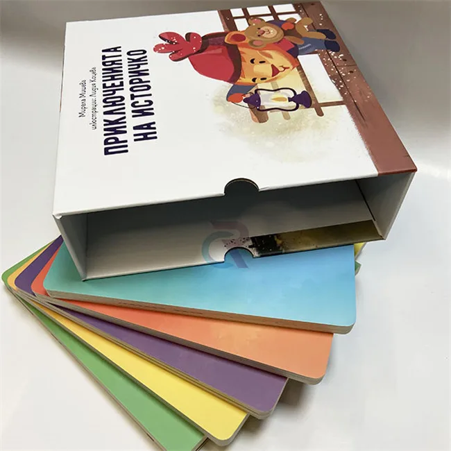 Boxset Kartonboek afdrukken met slipcase